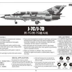 02864 | Trumpeter 1/48 J-7C/J-7D Jet Scaled Plastic Model Kit -Mini Crafters Store TRU 02864 62 1200x800 1