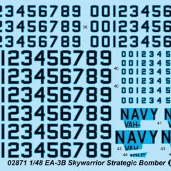 02871 | Trumpeter 1/48 EA-3B Skywarrior Strategic Bomber Scaled Plastic Model Kit -Mini Crafters Store TRU 02871 53 1200x800 1