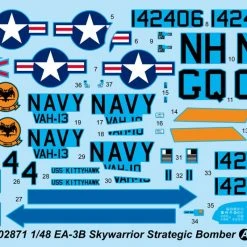 02871 | Trumpeter 1/48 EA-3B Skywarrior Strategic Bomber Scaled Plastic Model Kit -Mini Crafters Store TRU 02871 62 1200x800 1