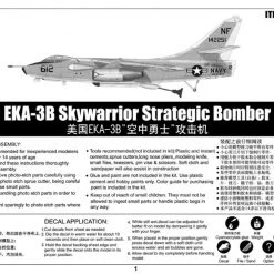 02872 | Trumpeter 1/48 EKA-3B Skywarrior Strategic Bomber Scaled Plastic Model Kit -Mini Crafters Store TRU 02872 56 1200x800 1