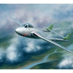 02874 | Trumpeter 1/48 Vampire FB.MK.5 Fighter Jet Scaled Plastic Model Kit -Mini Crafters Store TRU 02874 51 1200x800 1