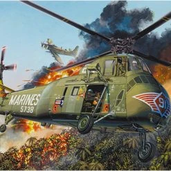 02881 | Trumpeter 1/48 H-34 US Marines Helicopter Scaled Plastic Model Kit -Mini Crafters Store TRU 02881 04 1200x800 1