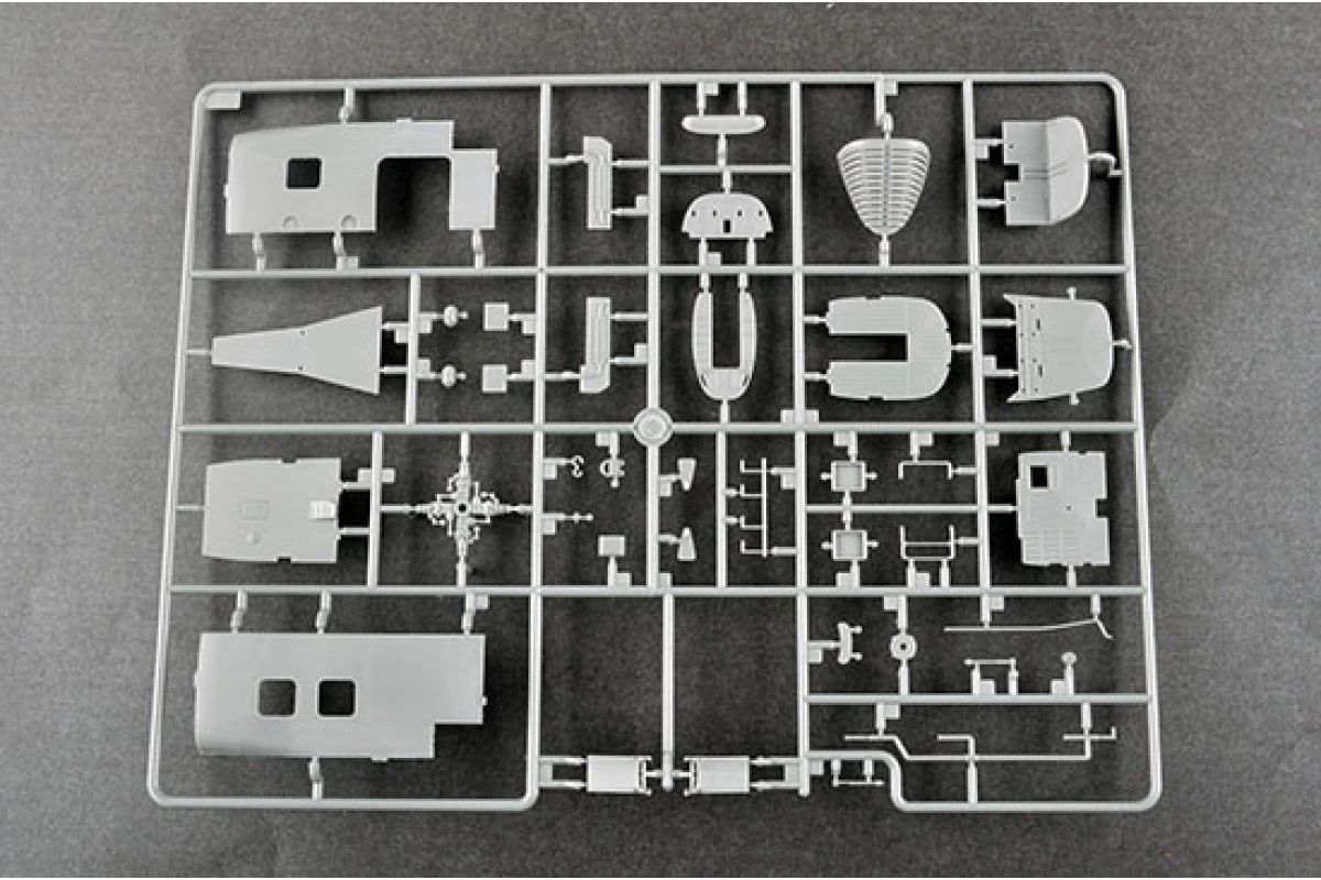 02884 | Trumpeter 1/48 US HH-34J Air Force Rescue Helicopter Scaled Plastic Model Kit 8 02884 | Trumpeter 1/48 US HH-34J Air Force Rescue Helicopter Scaled Plastic Model Kit - Image 6