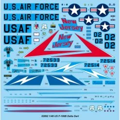 02892 | Trumpeter 1/48 F-106B Delta Dart Jet Scaled Plastic Model Kit -Mini Crafters Store TRU 02892 54 1200x800 1