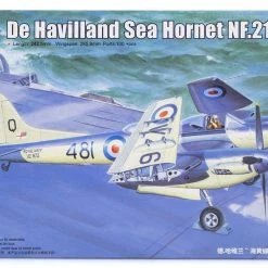 02895 | Trumpeter 1/48 De Havilland Sea Hornet NF.21 Fighter Scaled Plastic Model Kit