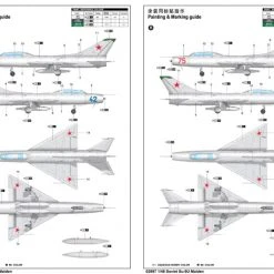 02897 | Trumpeter 1/48 Soviet Su-9U Maiden Jet Scaled Plastic Model Kit -Mini Crafters Store TRU 02897 52 1200x800 1