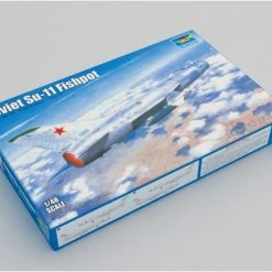 02898 | Trumpeter 1/48 Soviet Su-11 Fishpot Jet Scaled Plastic Model Kit -Mini Crafters Store TRU 02898 52 1200x800 1