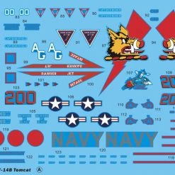 03202 | Trumpeter 1/32 F-14B Tomcat (Bomb-cat) Bomber Jet Scaled Plastic Model Kit -Mini Crafters Store TRU 03202 53 1200x800 1