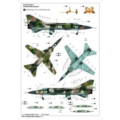 03211 | Trumpeter 1/32 MiG-23MLD Flogger-K Fighter Jet Scaled Plastic Model Kit -Mini Crafters Store TRU 03211 08 1200x800 1