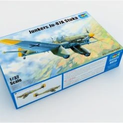 03213 | Trumpeter 1/32 Junkers Ju-87A Stuka Bomber Scaled Plastic Model Kit -Mini Crafters Store TRU 03213 12 1200x800 1
