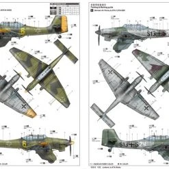 03213 | Trumpeter 1/32 Junkers Ju-87A Stuka Bomber Scaled Plastic Model Kit -Mini Crafters Store TRU 03213 14 1200x800 1