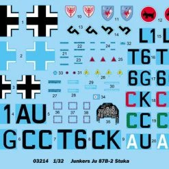 03214 | Trumpeter 1/32 Junkers Ju-87B-2 Stuka Bomber Scaled Plastic Model Kit -Mini Crafters Store TRU 03214 61 1200x800 1