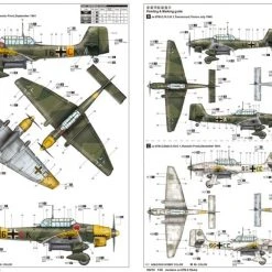 03214 | Trumpeter 1/32 Junkers Ju-87B-2 Stuka Bomber Scaled Plastic Model Kit -Mini Crafters Store TRU 03214 62 1200x800 1