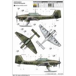 03215 | Trumpeter 1/32 Junkers Ju-87B-2/U4 Stuka Bomber Scaled Plastic Model Kit -Mini Crafters Store TRU 03215 58 1200x800 1