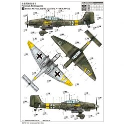03218 | Trumpeter 1/32 Junkers Ju-87G-2 Stuka Bomber Scaled Plastic Model Kit -Mini Crafters Store TRU 03218 53 1200x800 1