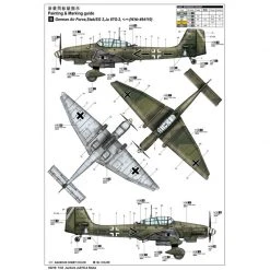 03218 | Trumpeter 1/32 Junkers Ju-87G-2 Stuka Bomber Scaled Plastic Model Kit -Mini Crafters Store TRU 03218 55 1200x800 1