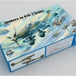 03218 | Trumpeter 1/32 Junkers Ju-87G-2 Stuka Bomber Scaled Plastic Model Kit -Mini Crafters Store TRU 03218 56 1200x800 1