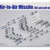 03303 | Trumpeter 1/32 US Aircraft Air To Air Missile Set Scaled Plastic Model Kit -Mini Crafters Store TRU 03303 00 1200x800 1