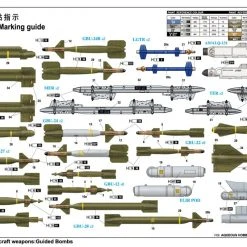 03304 | Trumpeter 1/32 US Aircraft Guided Weapons Set -Mini Crafters Store TRU 03304 53 1200x800 1