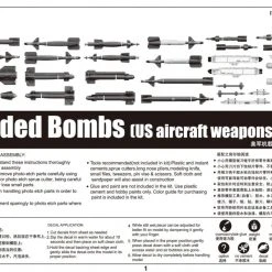 03304 | Trumpeter 1/32 US Aircraft Guided Weapons Set -Mini Crafters Store TRU 03304 55 1200x800 1