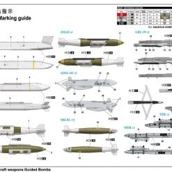 03305 | Trumpeter 1/32 US Aircraft Smart Bombs Weapons Set -Mini Crafters Store TRU 03305 66 1200x800 1