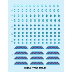 03455 | Trumpeter 1/700 IMAM Ro.43 Aircraft Sets (12Pcs) For Aircraft Carrier Scaled Plastic Model Kit -Mini Crafters Store TRU 03455 52 1200x800 1