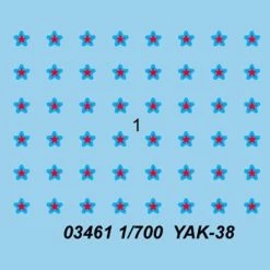 03461 | Trumpeter 1/700 YAK-38 Aircraft Sets (12Pcs) For Aircraft Carrier Scaled Plastic Model Kit -Mini Crafters Store TRU 03461 53 1200x800 1