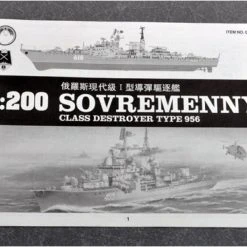 03612 | Trumpeter 1/200 Russian Sovremenny Type 956 Destroyer Plastic Model Kit -Mini Crafters Store TRU 03612 62 1200x800 1