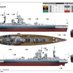 03708 | Trumpeter 1/200 HMS Nelson 1944 Battleship Plastic Model Kit -Mini Crafters Store TRU 03708 54 1200x800 1