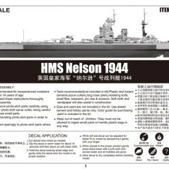 03708 | Trumpeter 1/200 HMS Nelson 1944 Battleship Plastic Model Kit -Mini Crafters Store TRU 03708 55 1200x800 1