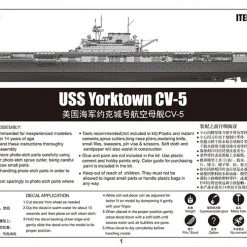 03711 | Trumpeter 1/200 USS York CV-5 Aircraft Carrier Plastic Model Kit 13 03711 | Trumpeter 1/200 USS York CV-5 Aircraft Carrier Plastic Model Kit -Mini Crafters Store TRU 03711 06 1200x800 1