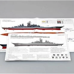 04521 | Trumpeter 1/350 Russian Admiral Lazarev (Ex-Frunze) Battlecruiser Plastic Model Kit 13 04521 | Trumpeter 1/350 Russian Admiral Lazarev (Ex-Frunze) Battlecruiser Plastic Model Kit -Mini Crafters Store TRU 04521 05 1200x800 1