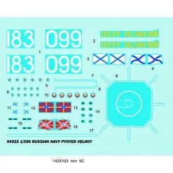 04522 | Trumpeter 1/350 Russian Pyotr Velikiy Heavy Cruiser Plastic Model Kit -Mini Crafters Store TRU 04522 55 1200x800 1