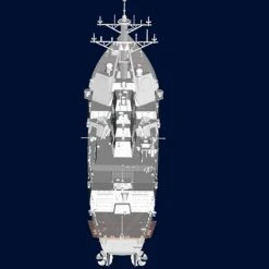 04528 | Trumpeter 1/350 USS Forrest Sherman DDG-98 Guided Missile Destroyer Plastic Model Kit -Mini Crafters Store TRU 04528 04 1200x800 1