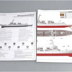 04528 | Trumpeter 1/350 USS Forrest Sherman DDG-98 Guided Missile Destroyer Plastic Model Kit -Mini Crafters Store TRU 04528 08 1200x800 1