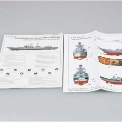 04531 | Trumpeter 1/350 Russian Udaloy II Admiral Chanbanenko Destroyer Plastic Model Kit -Mini Crafters Store TRU 04531 03 1200x800 1