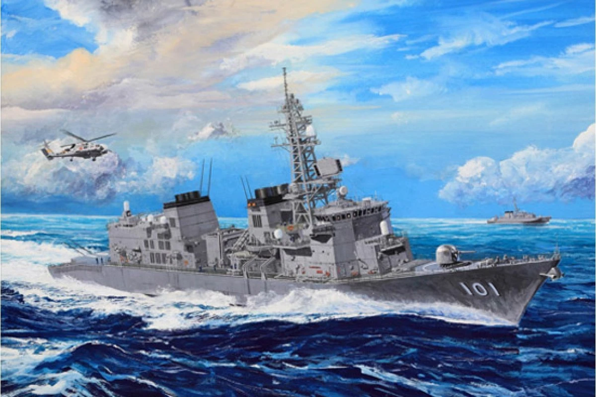 04537 | Trumpeter 1/350 JMSDF Murasame Destroyer Plastic Model Kit 3 04537 | Trumpeter 1/350 JMSDF Murasame Destroyer Plastic Model Kit