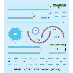 04549 | Trumpeter 1/350 USS Freedom LCS-1 Plastic Model Kit 23 04549 | Trumpeter 1/350 USS Freedom LCS-1 Plastic Model Kit -Mini Crafters Store TRU 04549 07 1200x800 1