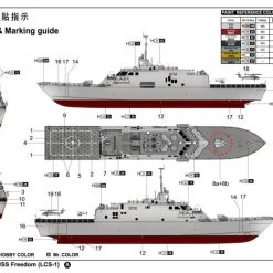 04549 | Trumpeter 1/350 USS Freedom LCS-1 Plastic Model Kit 24 04549 | Trumpeter 1/350 USS Freedom LCS-1 Plastic Model Kit -Mini Crafters Store TRU 04549 08 1200x800 1