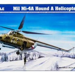 05101 | Trumpeter 1/35 Mil Mi-4A Hound A Helicopter Scaled Plastic Model Kit