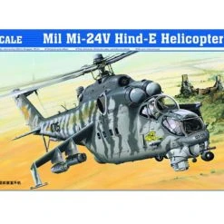 05103 | Trumpeter 1/35 Mil MI-24V Hind-E Helicopter Scaled Plastic Model Kit -Mini Crafters Store TRU 05103 51 1200x800 1