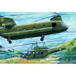 05104 | Trumpeter 1/35 CH-47A Chinook Helicopter Scaled Plastic Model Kit -Mini Crafters Store TRU 05104 51 1200x800 1