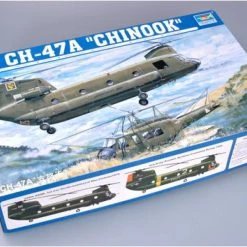 05104 | Trumpeter 1/35 CH-47A Chinook Helicopter Scaled Plastic Model Kit -Mini Crafters Store TRU 05104 52 1200x800 1