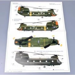 05104 | Trumpeter 1/35 CH-47A Chinook Helicopter Scaled Plastic Model Kit -Mini Crafters Store TRU 05104 54 1200x800 1