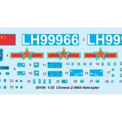 05109 | Trumpeter 1/35 Chinese Z-9WA Helicopter Scaled Plastic Model Kit -Mini Crafters Store TRU 05109 53 1200x800 1