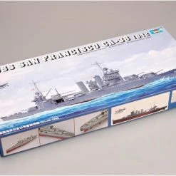 05309 | Trumpeter 1/350 USS San Francisco CA-38 1942 Heavy Cruiser Plastic Model Kit -Mini Crafters Store TRU 05309 52 1200x800 1