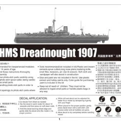 05328 | Trumpeter 1/350 HMS Dreadnought 1907 Battleship Plastic Model Kit -Mini Crafters Store TRU 05328 55 1200x800 1