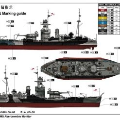05336 | Trumpeter 1/350 HMS Abercrombie Monitor Battleship Plastic Model Kit -Mini Crafters Store TRU 05336 54 1200x800 1
