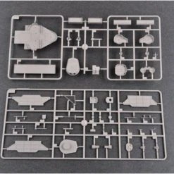 05336 | Trumpeter 1/350 HMS Abercrombie Monitor Battleship Plastic Model Kit -Mini Crafters Store TRU 05336 57 1200x800 1