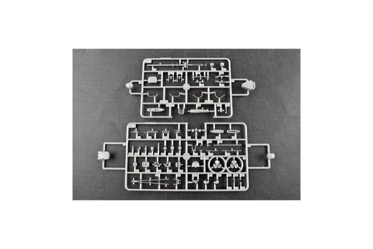 05359 | Trumpeter 1/350 German Tirpitz Battleship Scaled Plastic Model Kit 14 05359 | Trumpeter 1/350 German Tirpitz Battleship Scaled Plastic Model Kit - Image 12